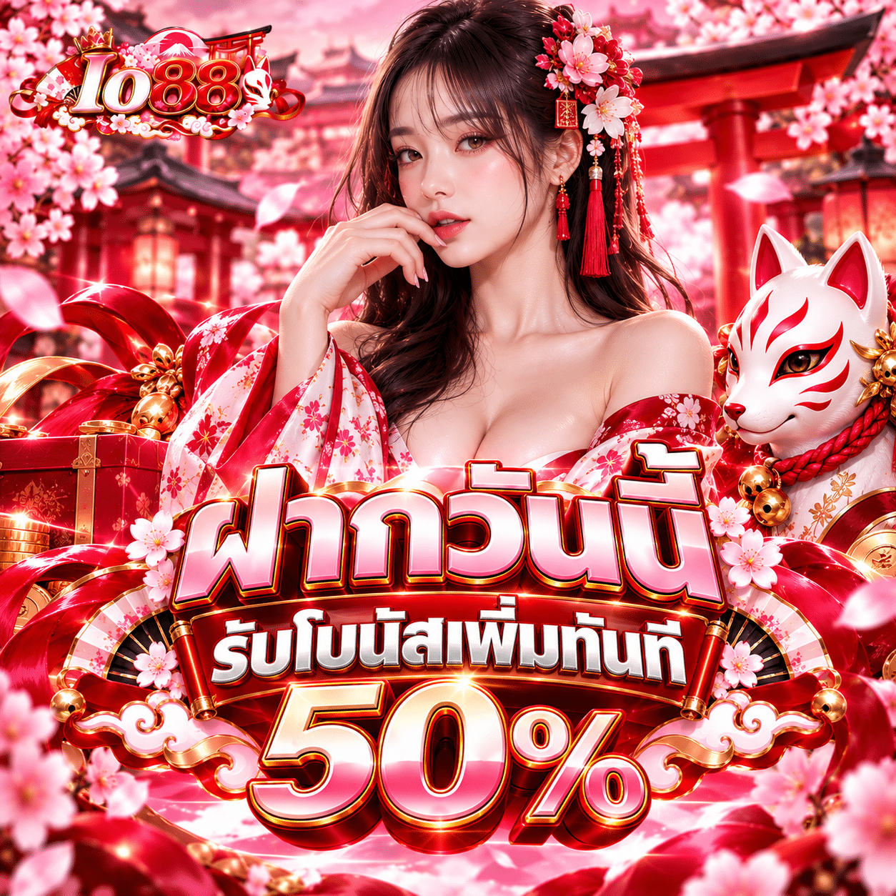 Io88-promotion-ฝากรับเพิ่ม 50%